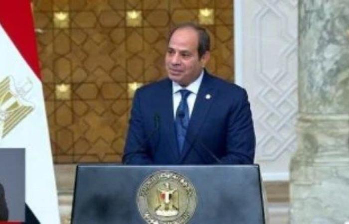 الرئيس السيسي: الفترة الأخيرة شهدت تحديات إقليمية ودولية أثرت على مصر