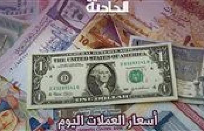 أسعار العملات اليوم .. اعرف سعر اليورو والدرهم الإماراتي